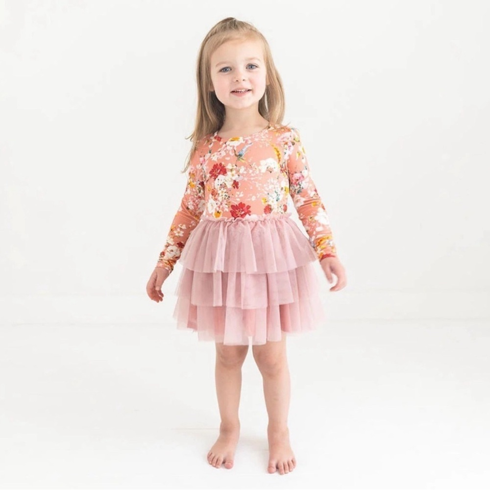 Posh Peanut Celia Tulle Dress-2T
